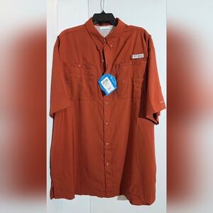 NWT Subaru Gear, Columbia Shirt Men's XLT Omni Shade Fishing PFG